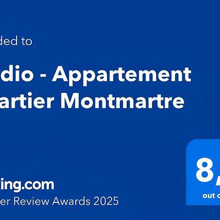 Studio - Appartement Quartier Montmartre Free Netflix Paris Bagian luar foto