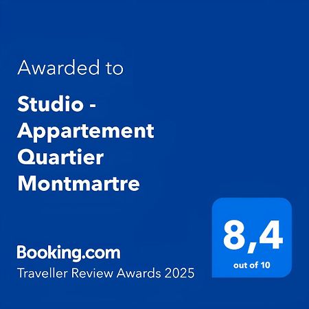 Studio - Appartement Quartier Montmartre Free Netflix Paris Bagian luar foto